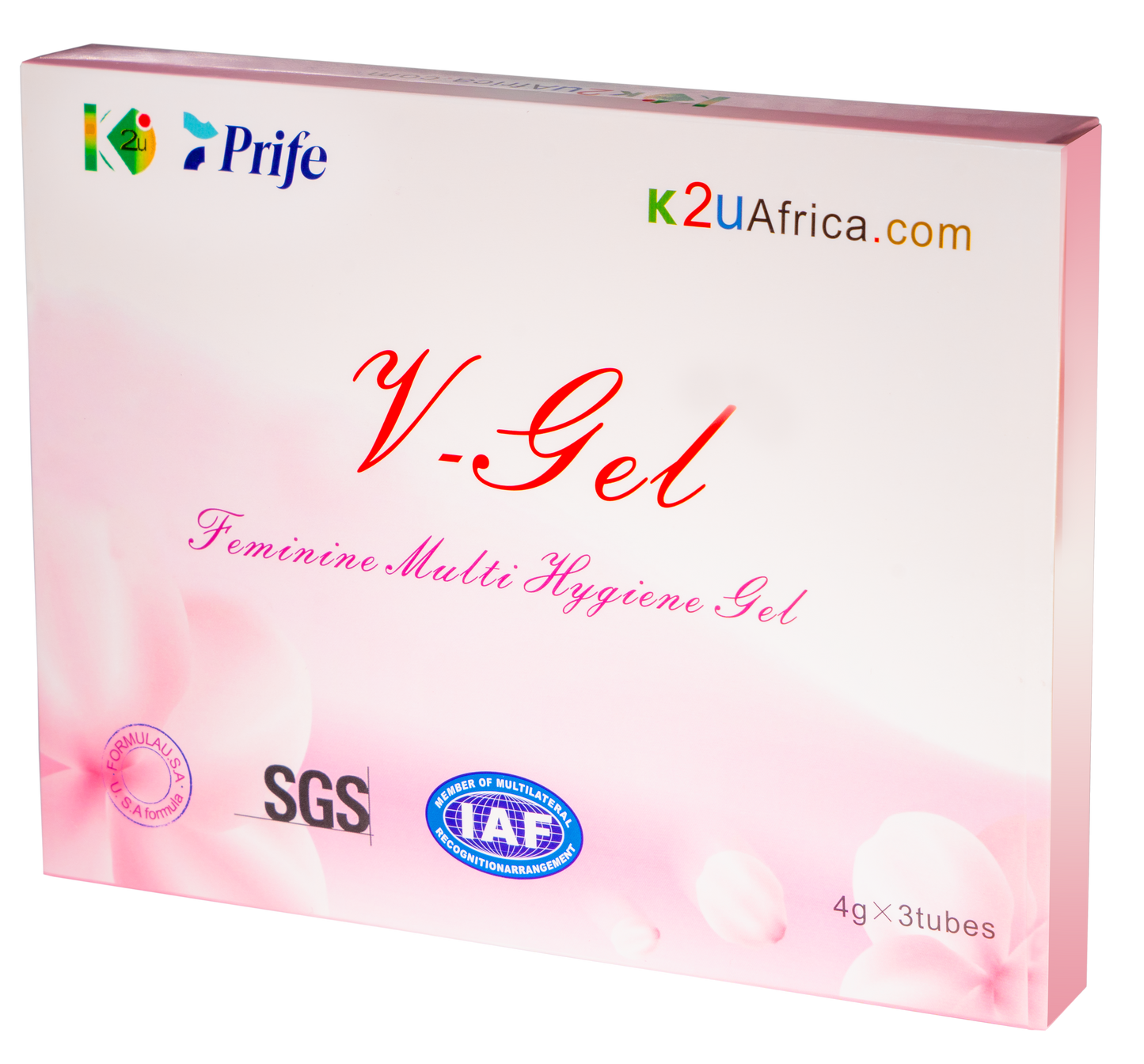 V Gel Feminine Hygiene Gel 3 Tubes