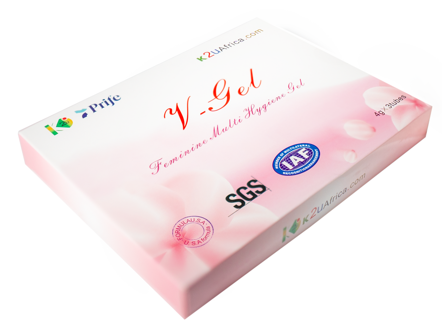 V Gel Feminine Hygiene Gel 3 Tubes